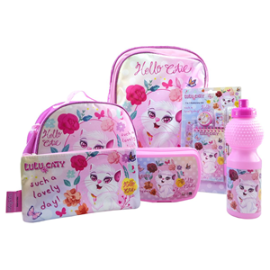 ست 12 در 1 کوله پشتی 40 سانتی Lulu Caty مدل Promotion Items 12 in 1 - Lulu Caty _کوله پشتی